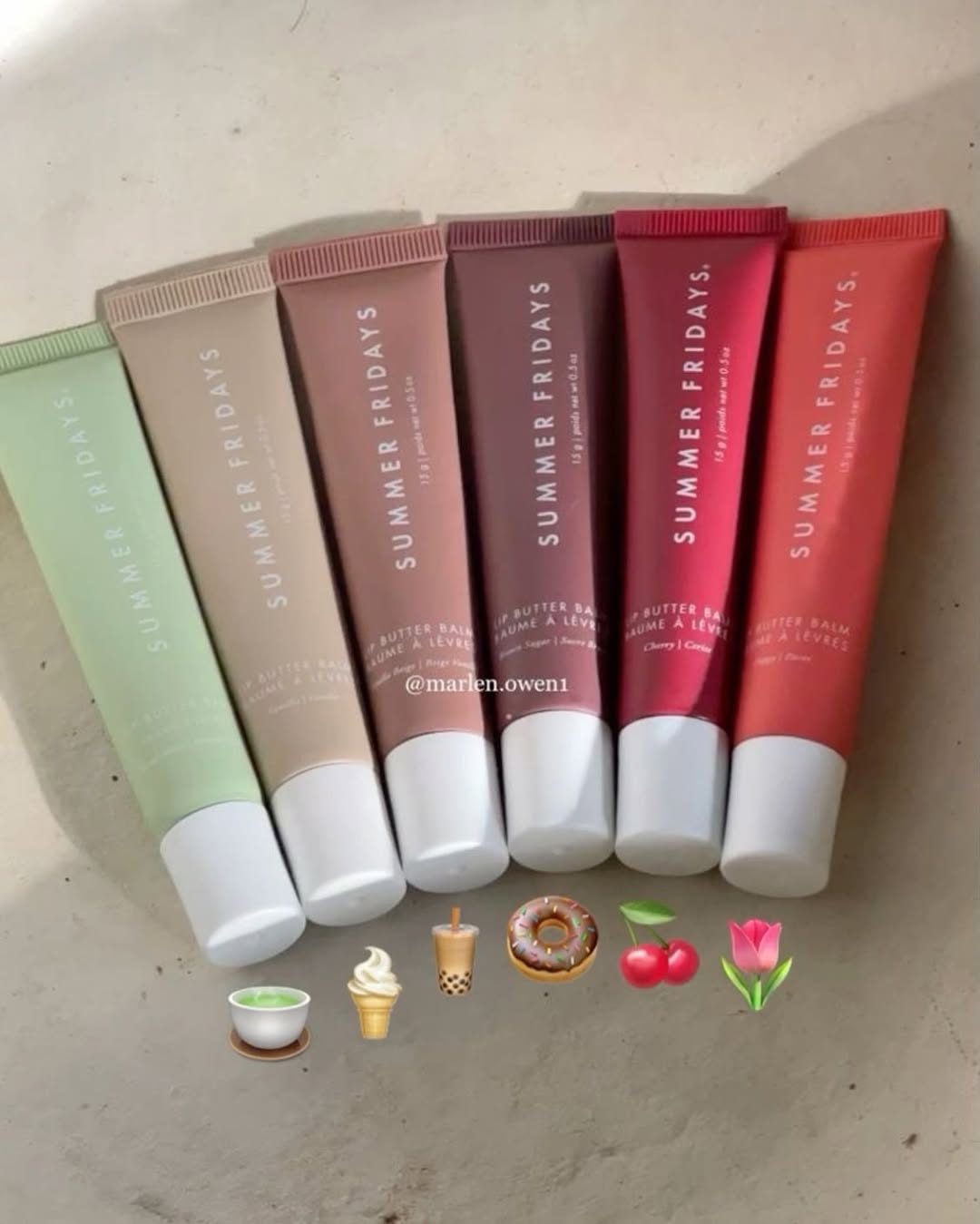 8 Colors Lip Care Series  Tinted Lip Balm