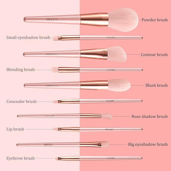 07 Pcs Makeup Brush Set