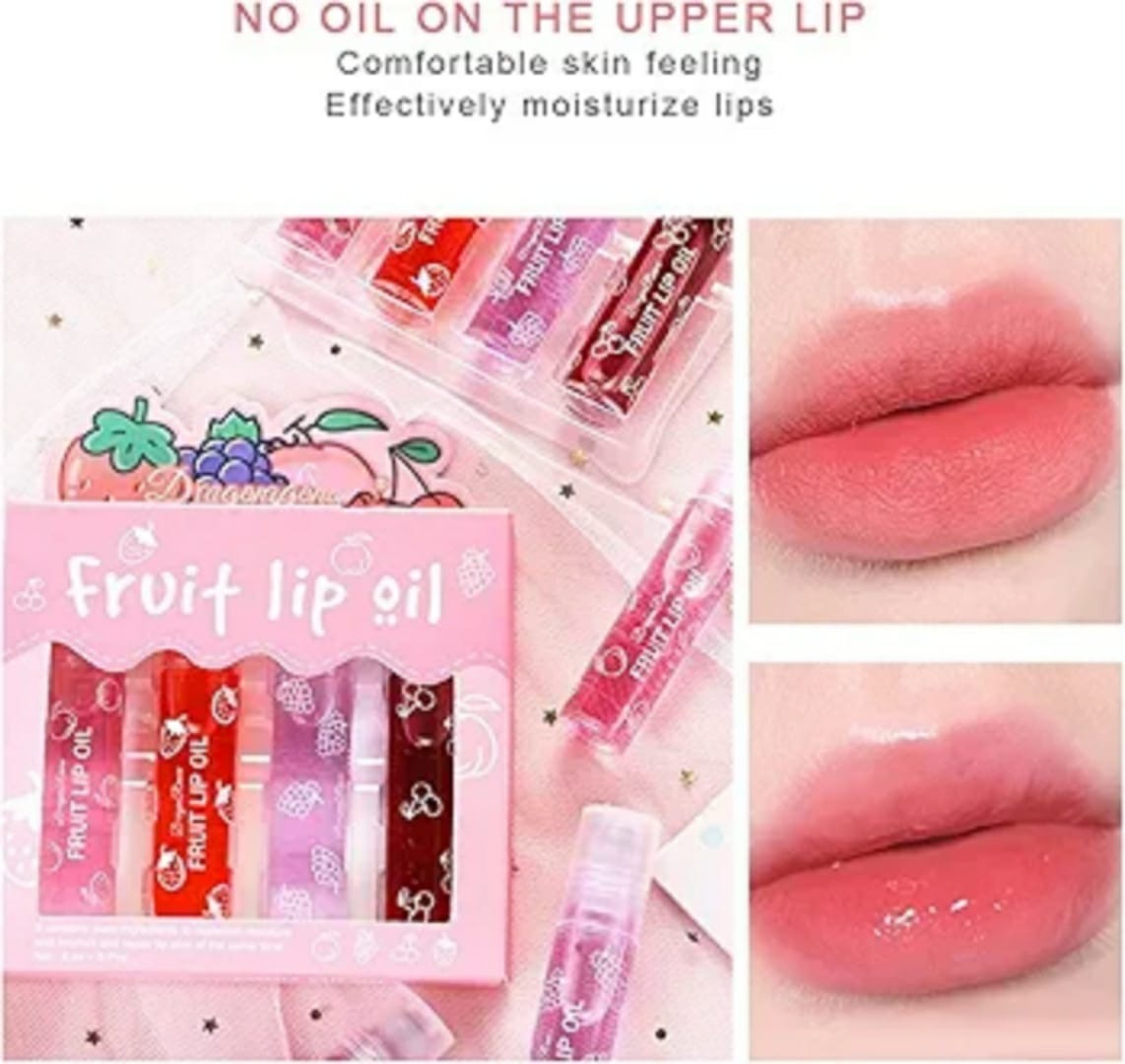 Pack Of 4 – Fruit Lip Oil Set